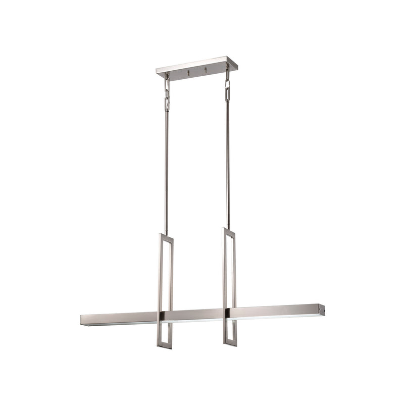 Nuvo Lighting 62-136 LED Island Pendant, Brushed Nickel