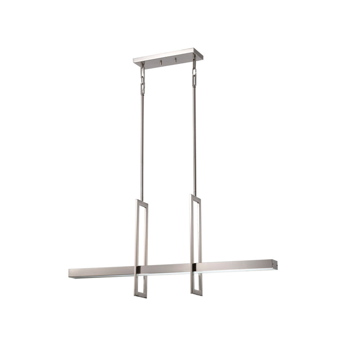 Nuvo Lighting 62-136 LED Island Pendant, Brushed Nickel