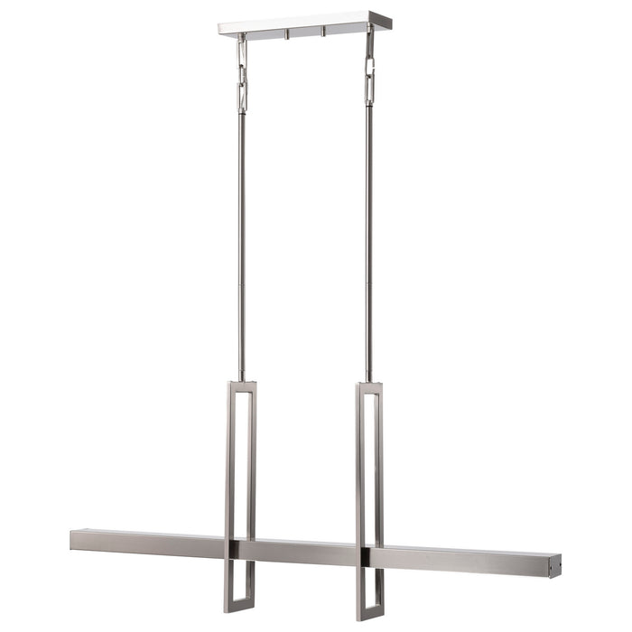 Nuvo Lighting 62-136 LED Island Pendant, Brushed Nickel