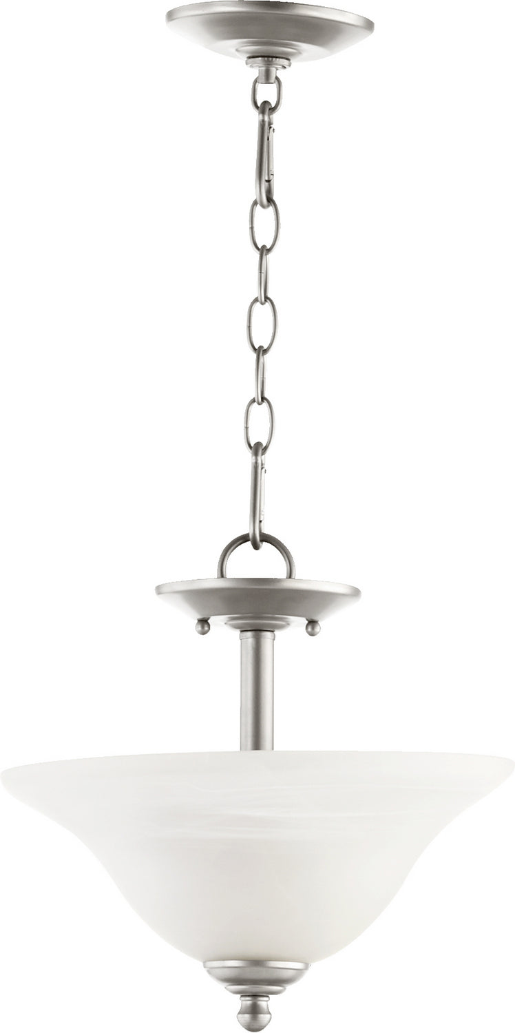 Quorum 2810-13-64 Two Light Dual Mount, Classic Nickel