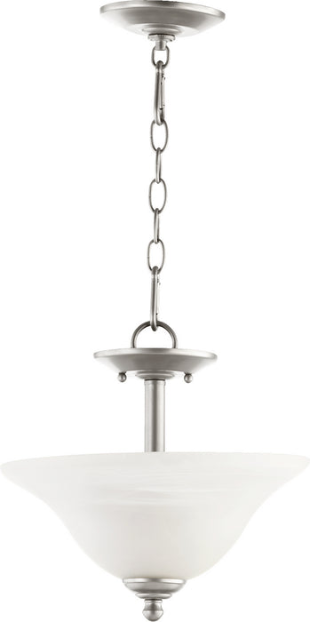 Quorum 2810-13-64 Two Light Dual Mount, Classic Nickel