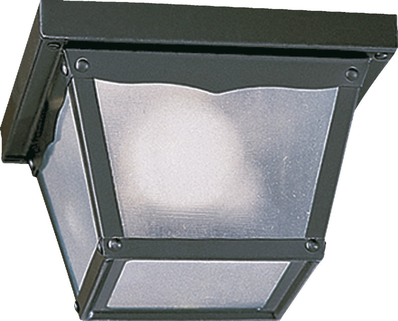 Quorum 3080-7-15 One Light Ceiling Mount, Black