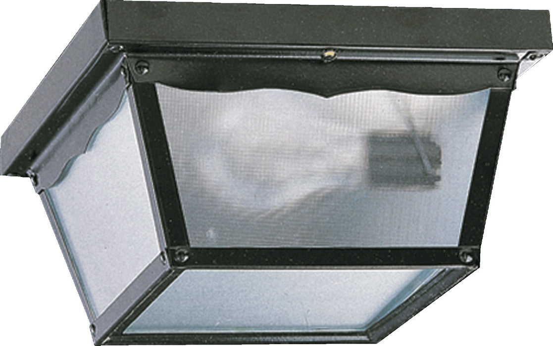 Quorum 3080-9-15 Two Light Ceiling Mount, Black