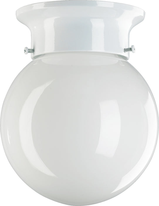 Quorum 3308-6-6 One Light Ceiling Mount, White