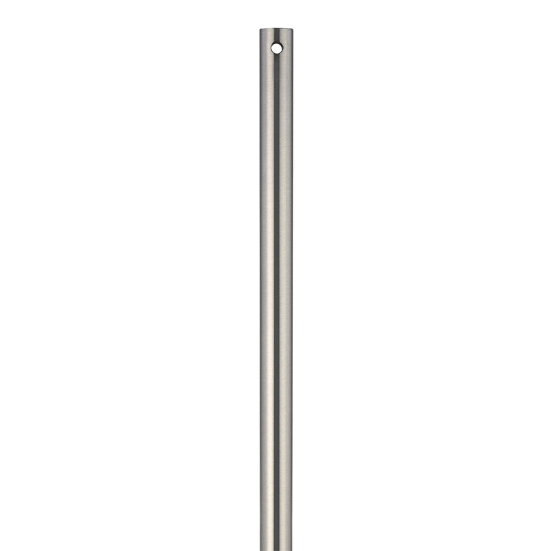 Visual Comfort Fan DR12BS Downrod, Brushed Steel