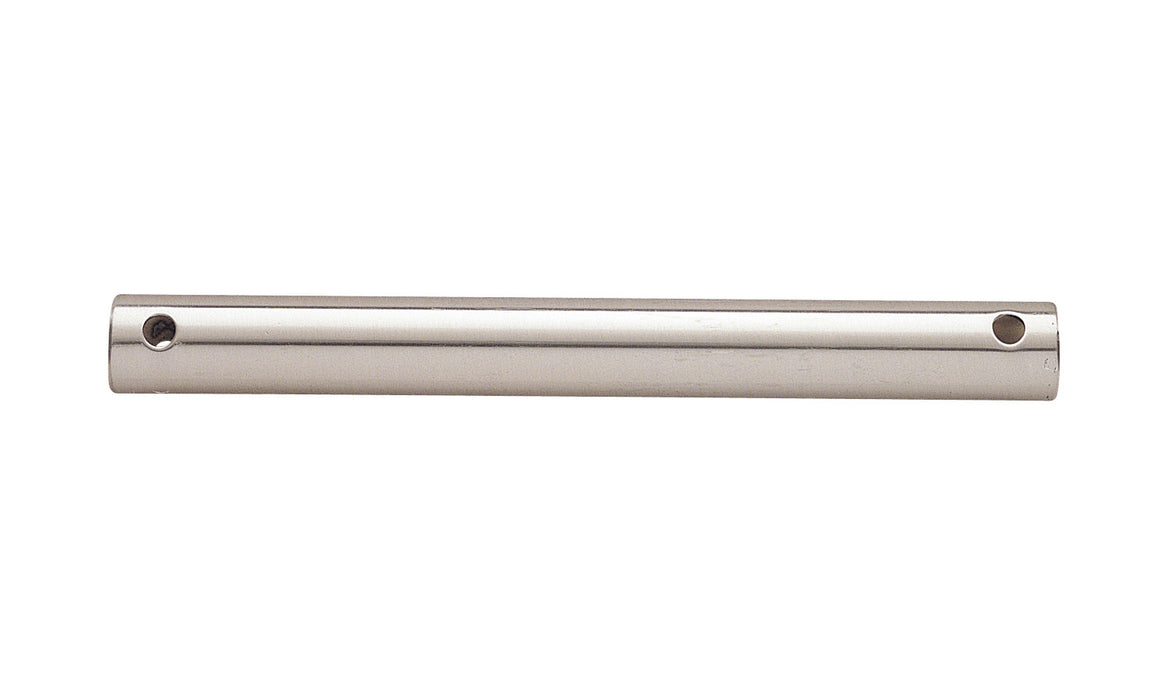 Visual Comfort Fan DR48BS Downrod, Brushed Steel