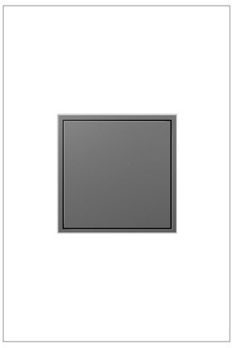 Legrand ARPTR151GM2 One-Gang Pop-Out Outlet, Magnesium