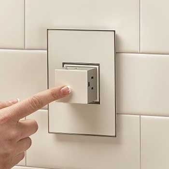 Legrand ARPTR151GW2 One-Gang Pop-Out Outlet, White