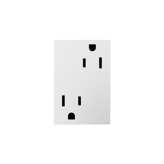 Legrand ARTR153W4 Tamper-Resistant Outlet, Plus Size, White