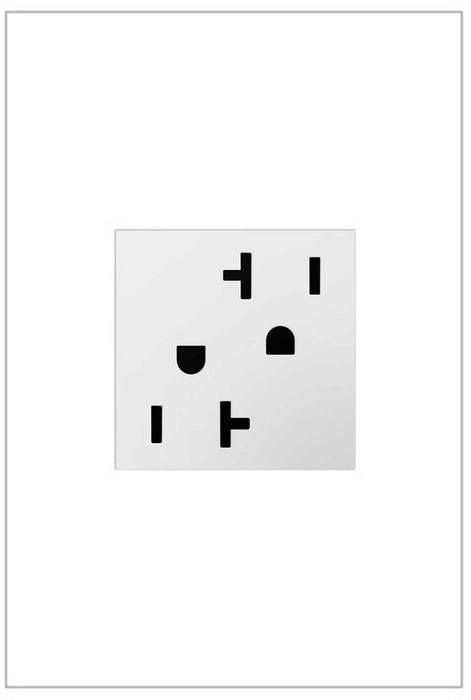 Legrand ARTR202W4 Tamper-Resistant Outlet, White