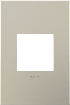 Legrand AWC1G2SN4 Wall Plate, Nickel