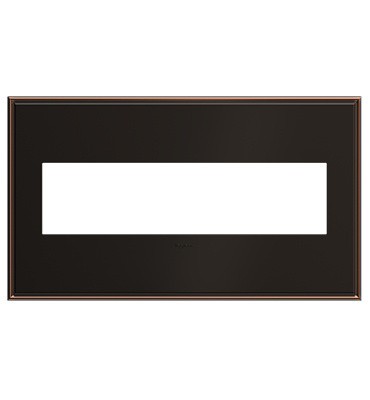 Legrand AWC4GOB4 Wall Plate, Bronze