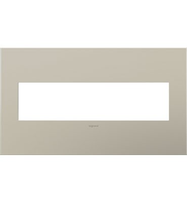 Legrand AWC4GSN4 Wall Plate, Nickel