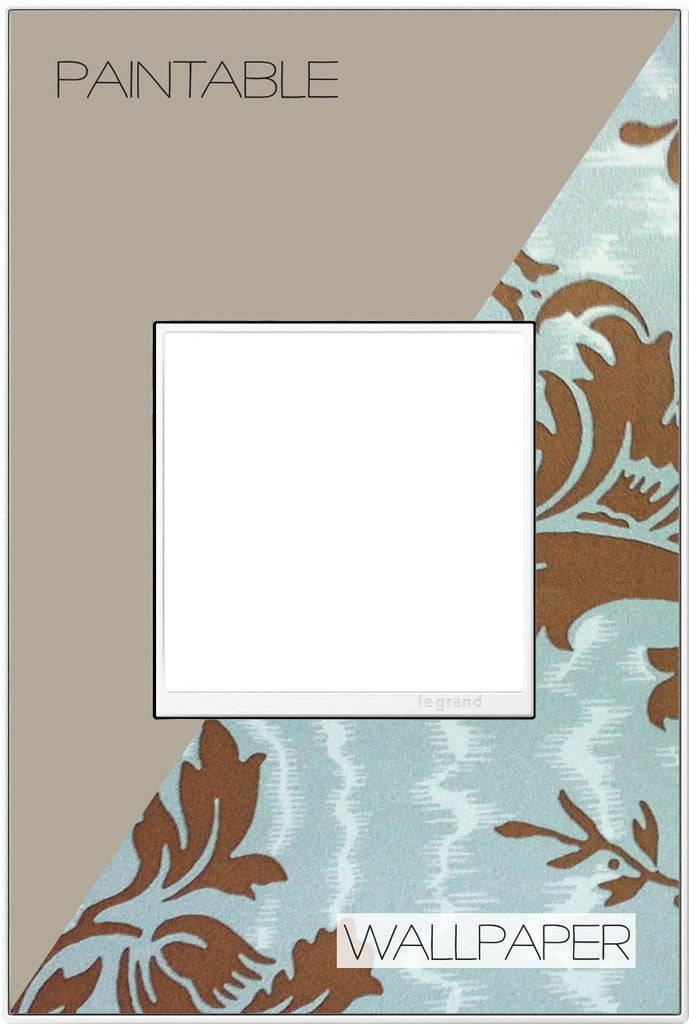 Legrand AWM1G2W4 Gang Wall Plate, Custom