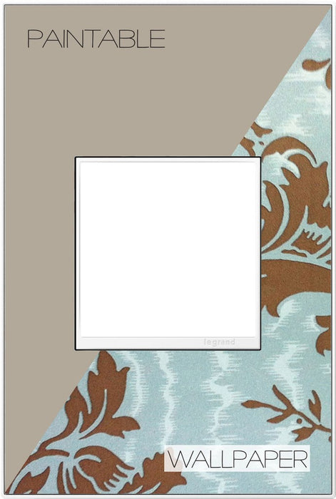 Legrand AWM1G2W4 Gang Wall Plate, Custom