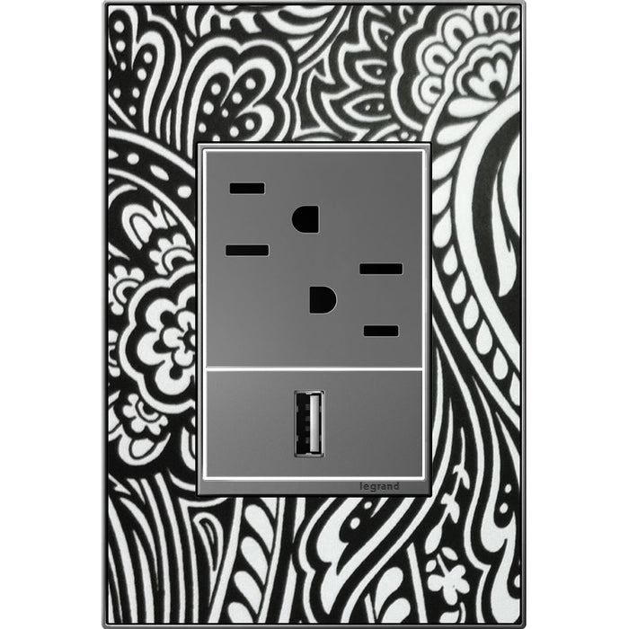 Legrand AWM1G3M4 Gang Wall Plate, Custom
