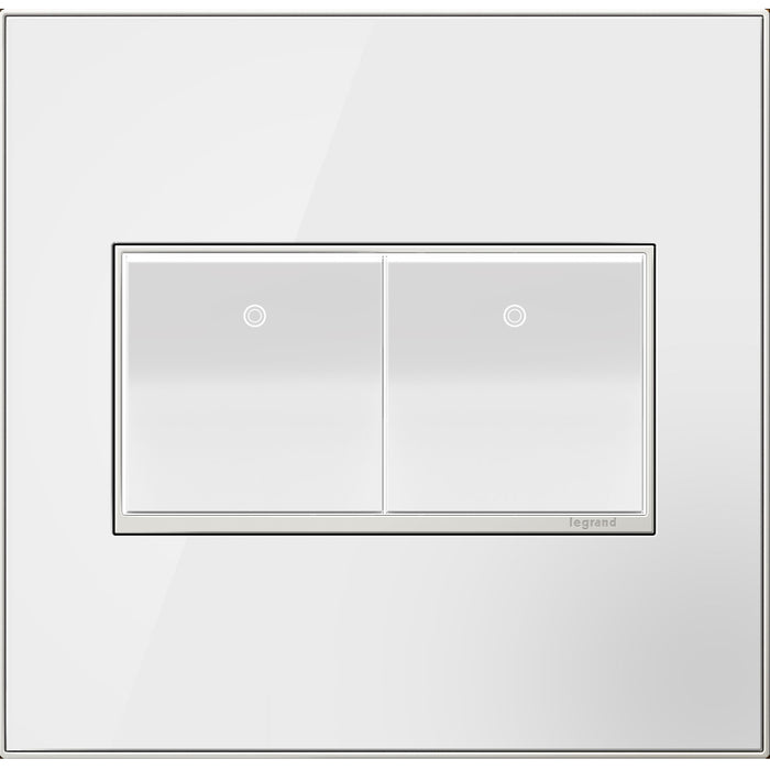 Legrand AWM2GMW4 Gang Wall Plate, White