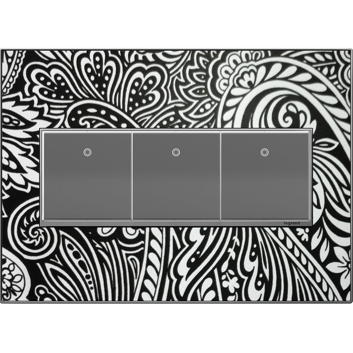Legrand AWM3GM4 Gang Wall Plate, Custom