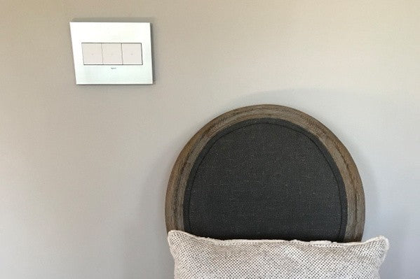 Legrand AWM3GMS4 Gang Wall Plate, Brushed Stainless