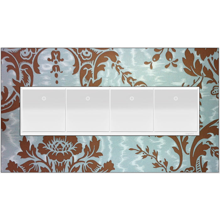 Legrand AWM4GW4 Gang Wall Plate, Custom
