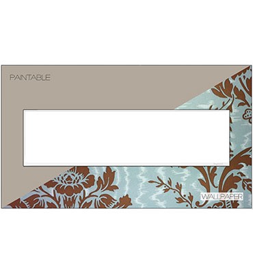 Legrand AWM4GW4 Gang Wall Plate, Custom