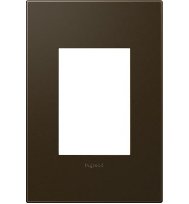 Legrand AWP1G3BR4 Gang Wall Plate, Bronze