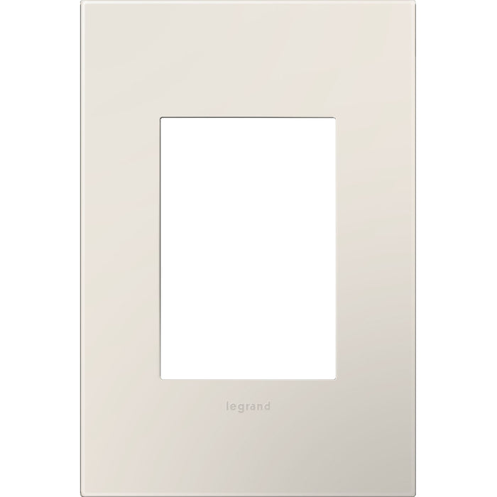 Legrand AWP1G3LA4 Gang Wall Plate, Satin Light Almond