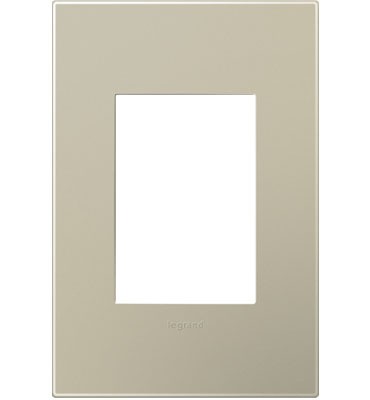 Legrand AWP1G3TM4 Gang Wall Plate, Titanium