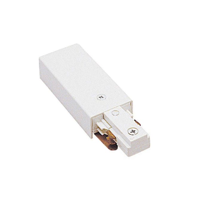 W.A.C. Lighting J2-LE-WT Track Connector, White