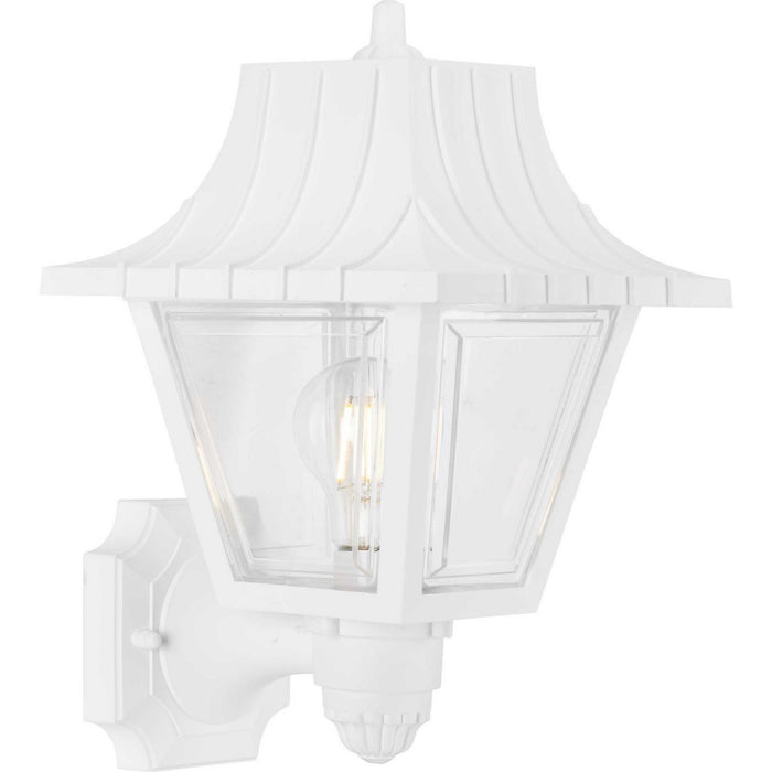 Progress Lighting P5814-30 One Light Wall Lantern, White