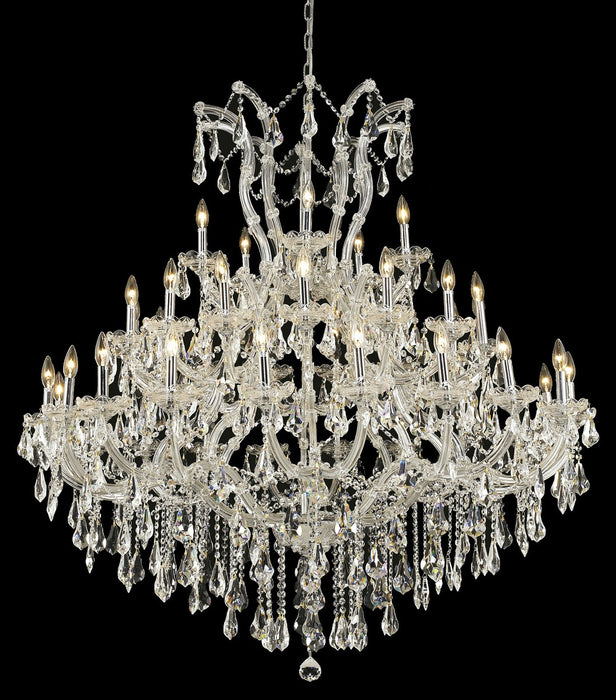 Elegant Lighting 2801G52C/RC 41 Light Chandelier, Chrome