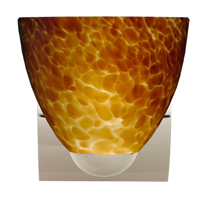 Besa 1WZ-757218-LED-CR One Light Wall Sconce, Chrome