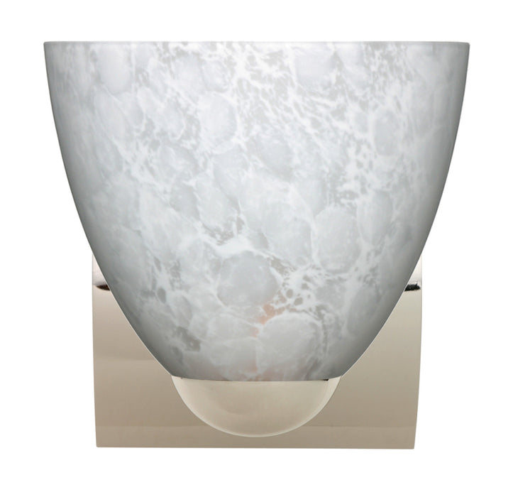 Besa 1WZ-757219-LED-CR One Light Wall Sconce, Chrome