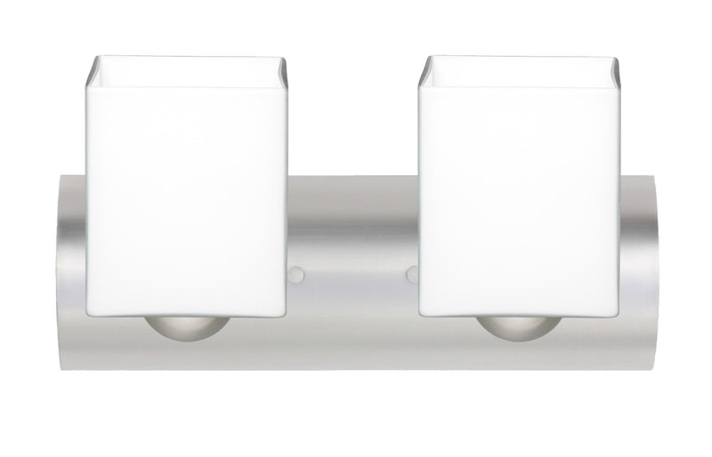 Besa 2WZ-449807-LED-SN Wall Sconce, Satin Nickel