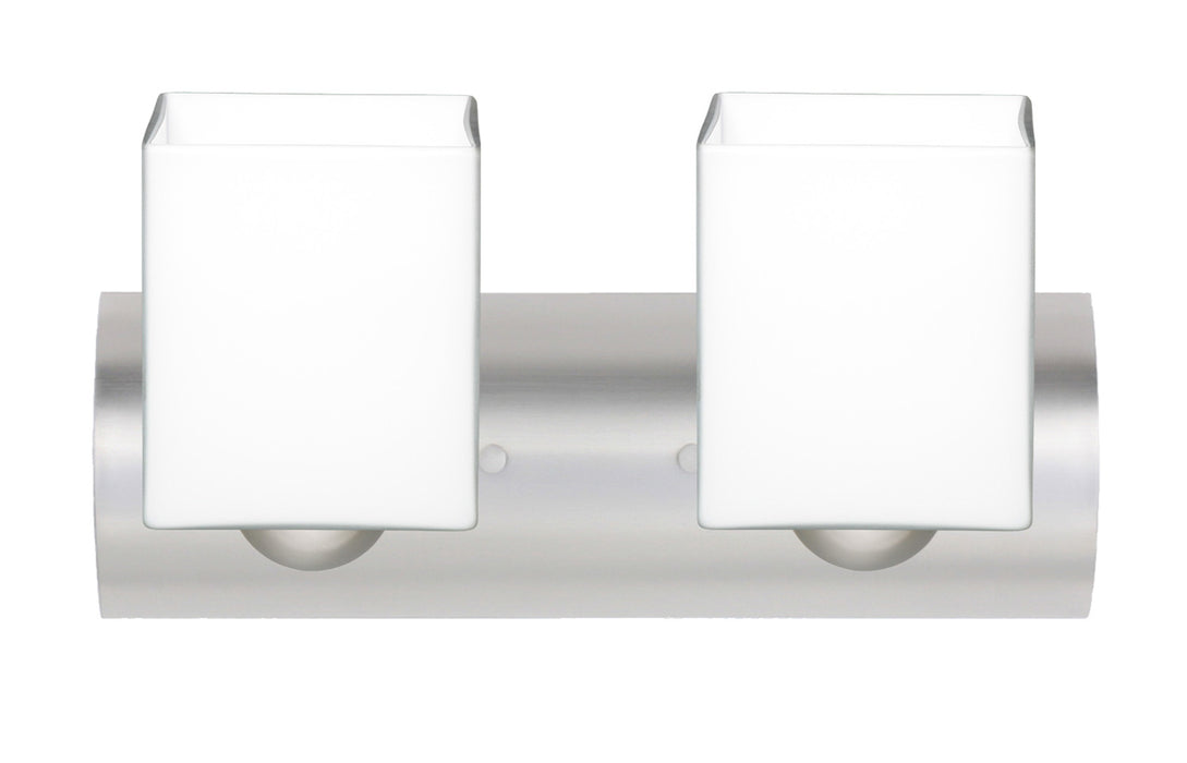 Besa 2WZ-449807-LED-SN Wall Sconce, Satin Nickel