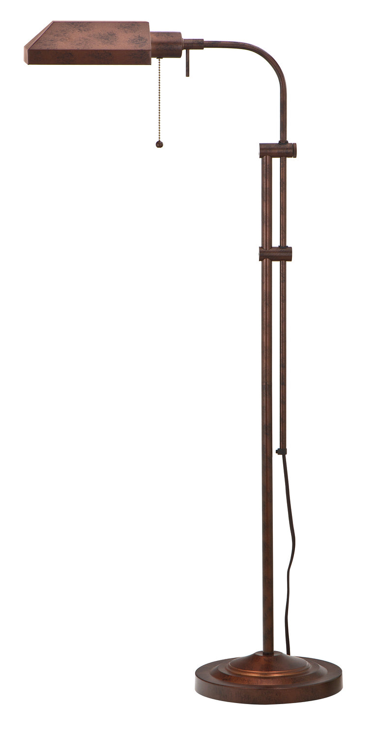 Cal Lighting BO-117FL-RU One Light Floor Lamp, Rust
