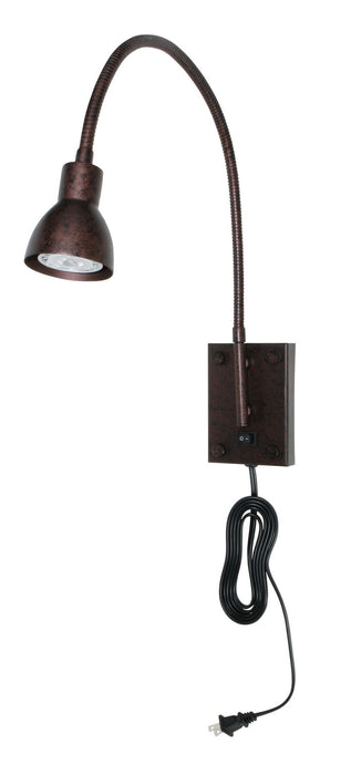 Cal Lighting BO-119-RU LED Wall Lamp, Rust