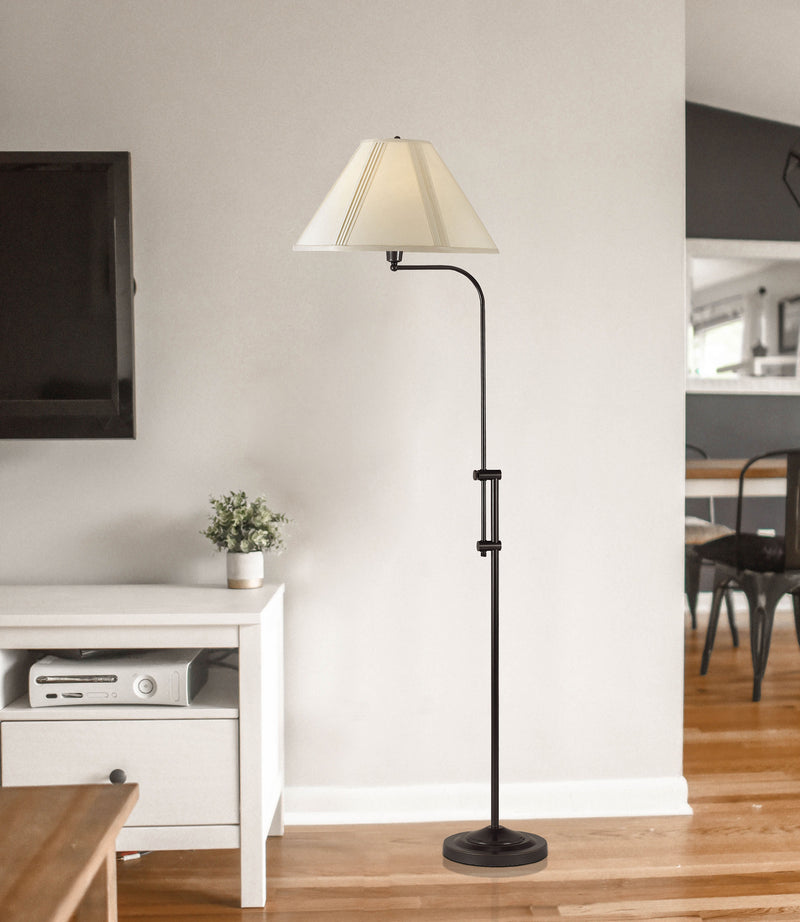 Cal Lighting BO-216-DB One Light Floor Lamp, Dark Bronze