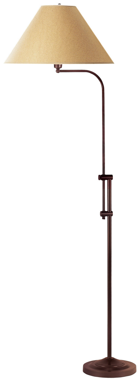 Cal Lighting BO-216-RU One Light Floor Lamp, Rust