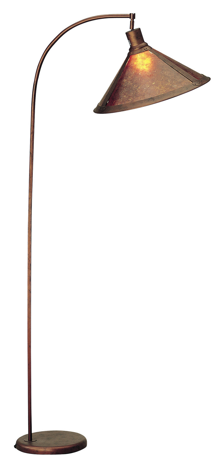 Cal Lighting BO-217-RU One Light Floor Lamp, Rust