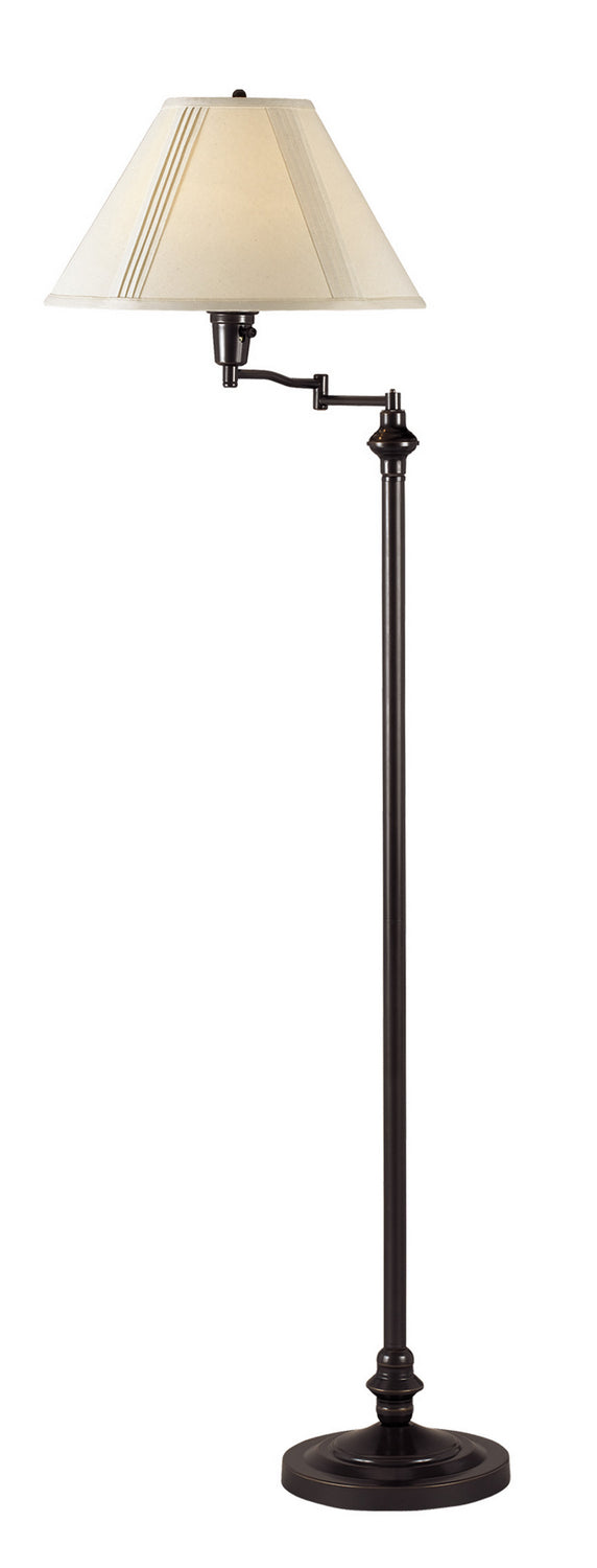 Cal Lighting BO-314-DB One Light Floor Lamp, Dark Bronze