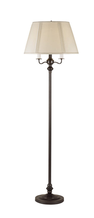 Cal Lighting BO-315-DB Four Light Floor Lamp, Dark Bronze