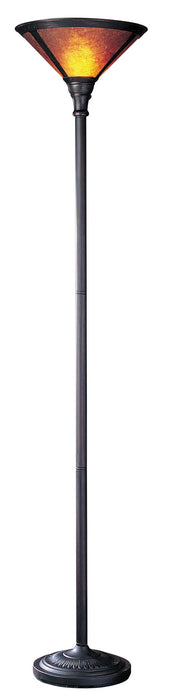 Cal Lighting BO-469 One Light Torchiere, Rust