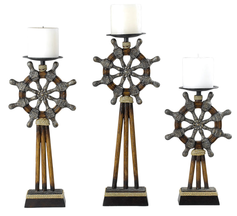 Cal Lighting TA-941/3C Candle Holder, Bistre