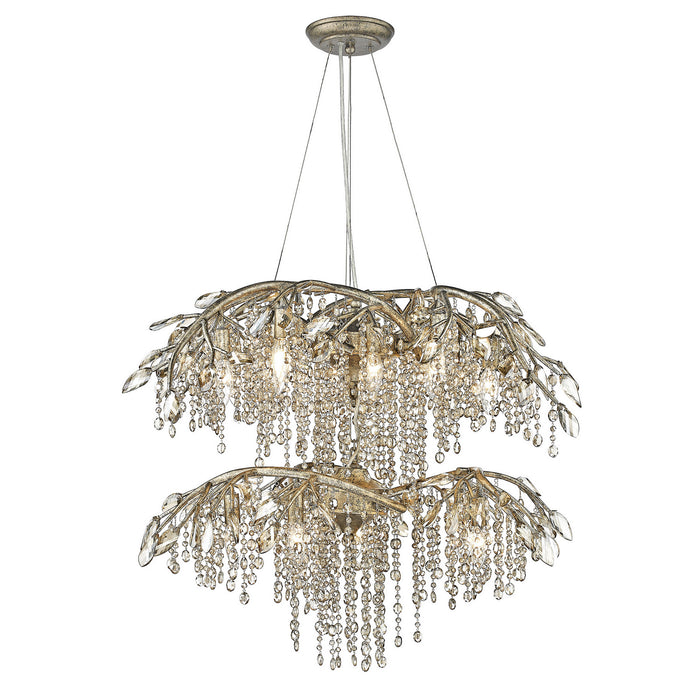 Golden 9903-18 MG 18 Light Chandelier, Mystic Gold