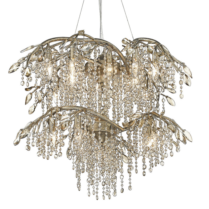 Golden 9903-18 MG 18 Light Chandelier, Mystic Gold