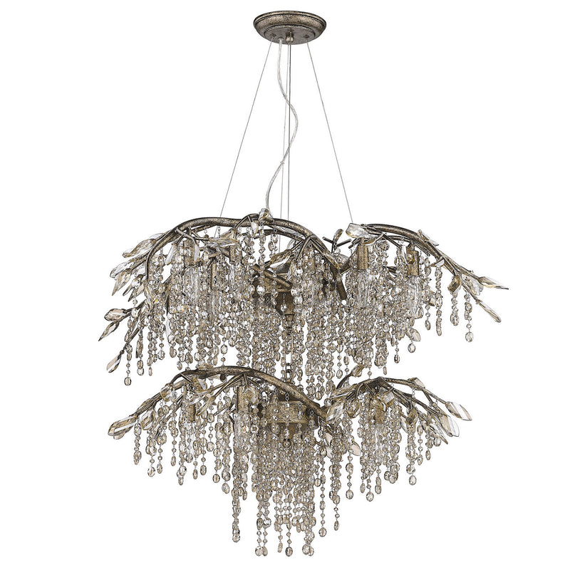 Golden 9903-18 MG 18 Light Chandelier, Mystic Gold