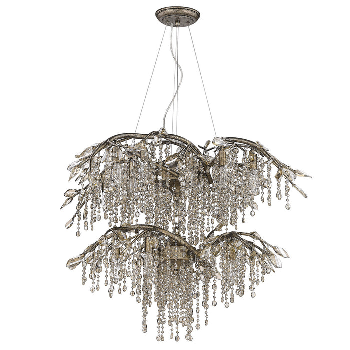 Golden 9903-18 MG 18 Light Chandelier, Mystic Gold