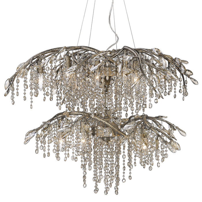 Golden 9903-18 MG 18 Light Chandelier, Mystic Gold