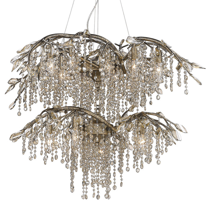 Golden 9903-18 MG 18 Light Chandelier, Mystic Gold